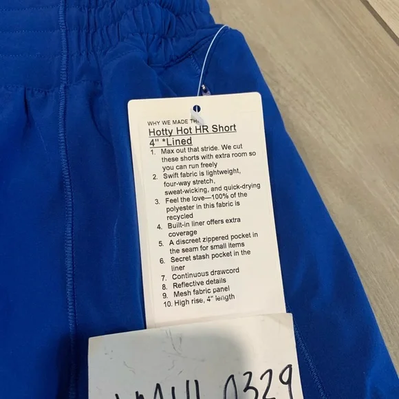 Lululemon Hotty Hot HR Short 4” Tall - Picture 6 of 8